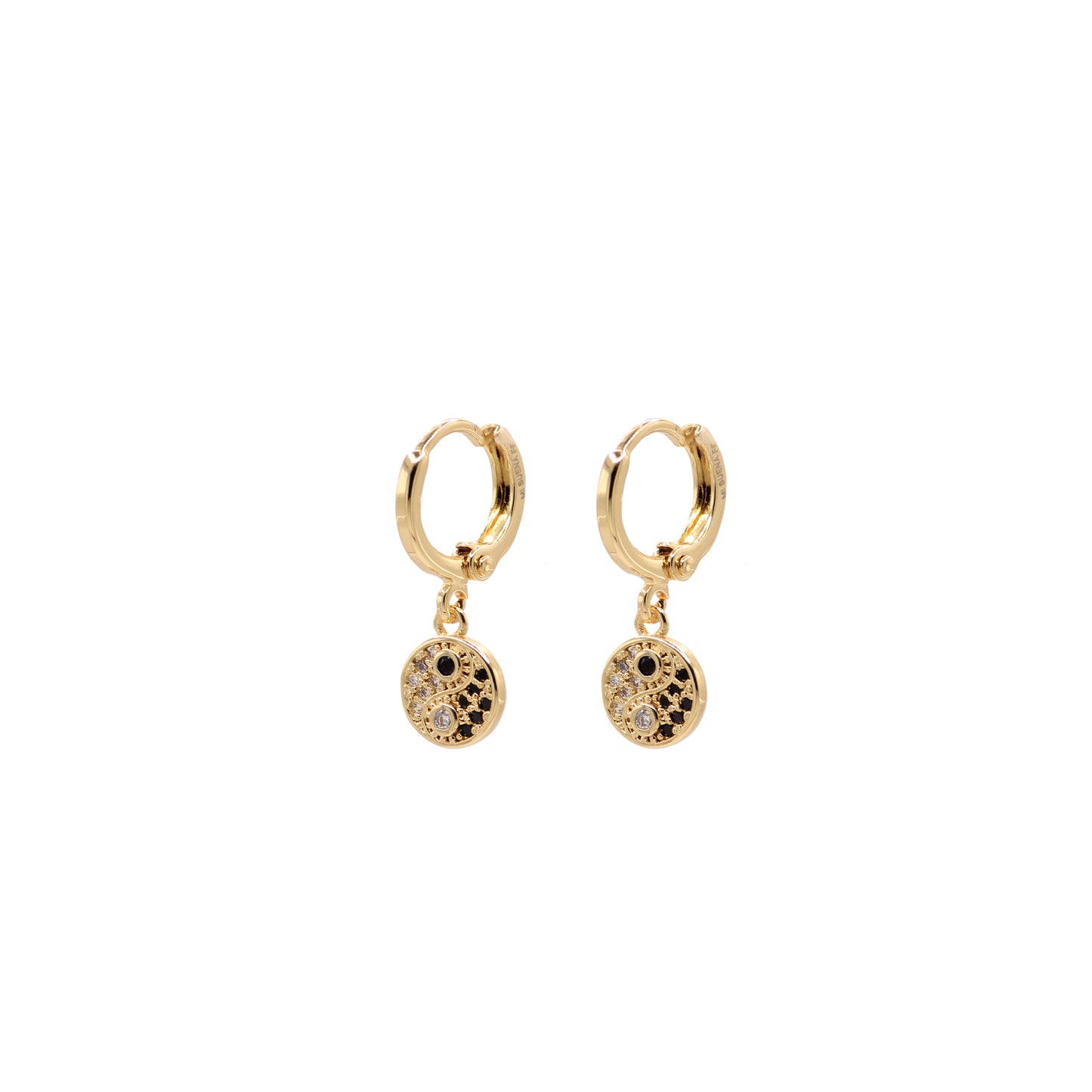 YING YANG EARRINGS