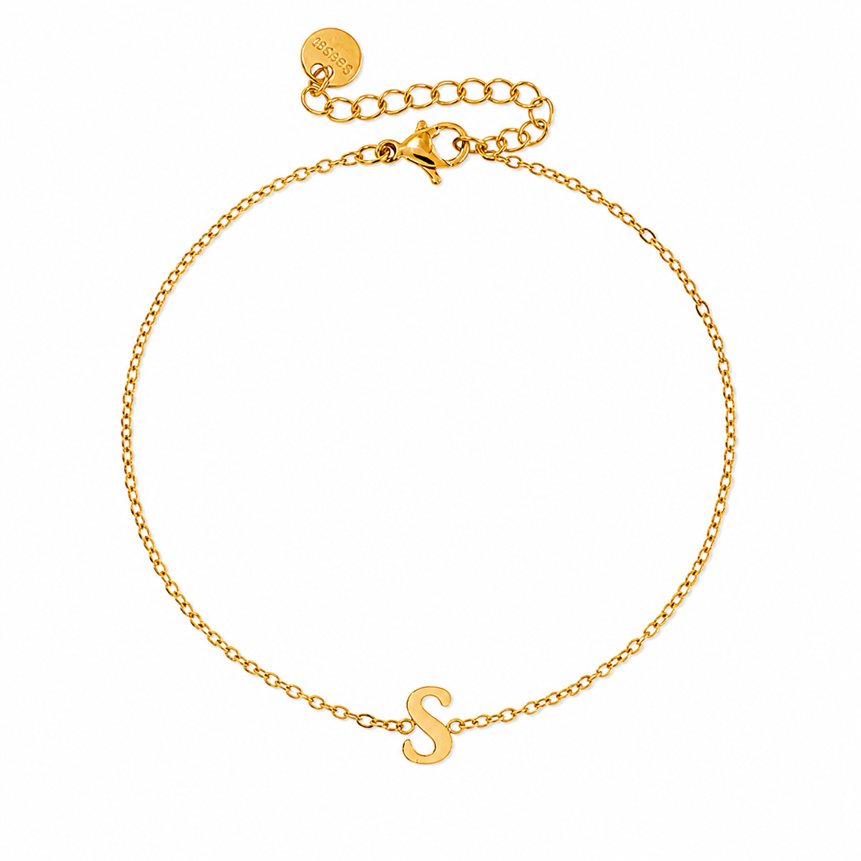 PULSERA INICIAL AMULETO