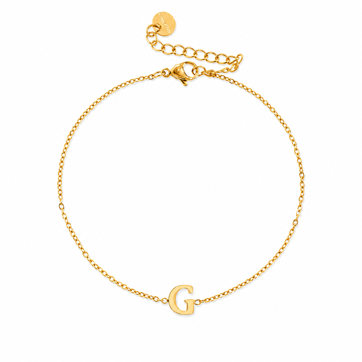 PULSERA INICIAL AMULETO