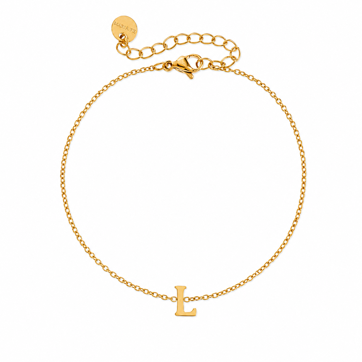 PULSERA INICIAL AMULETO