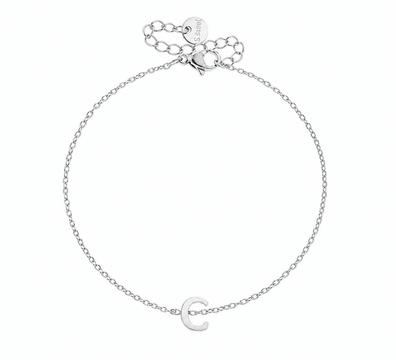 PULSERA INICIAL AMULETO