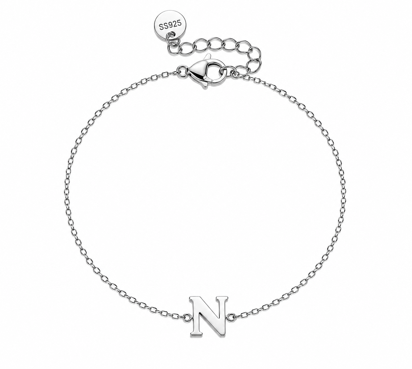 PULSERA INICIAL AMULETO