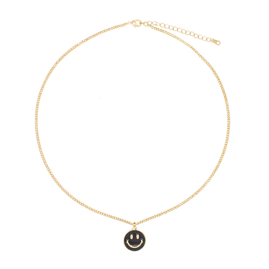 HAPPY FACE NECKLACE