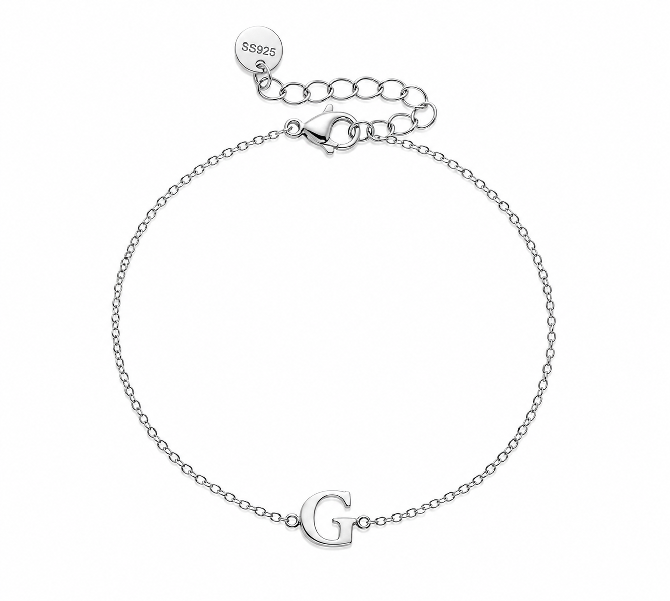 PULSERA INICIAL AMULETO