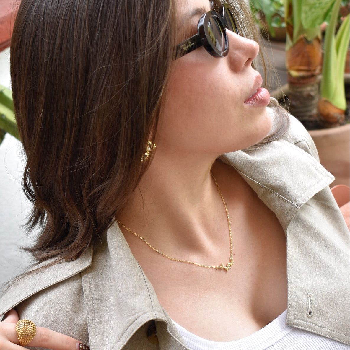 ELINA BUTTERFLIES NECKLACE