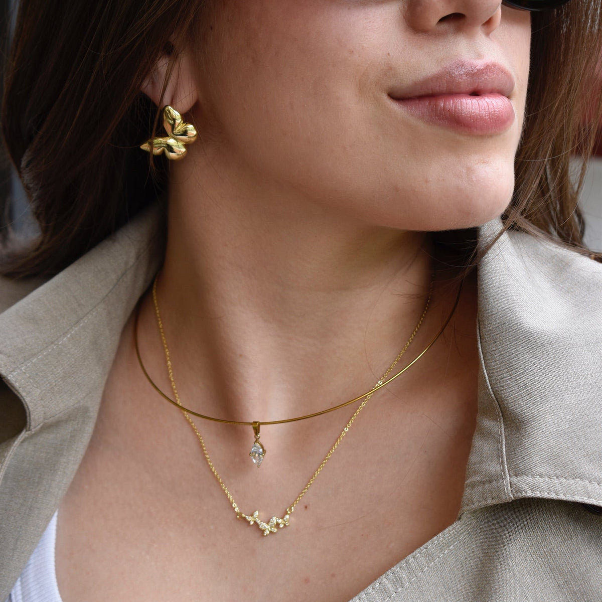 ELINA BUTTERFLIES NECKLACE