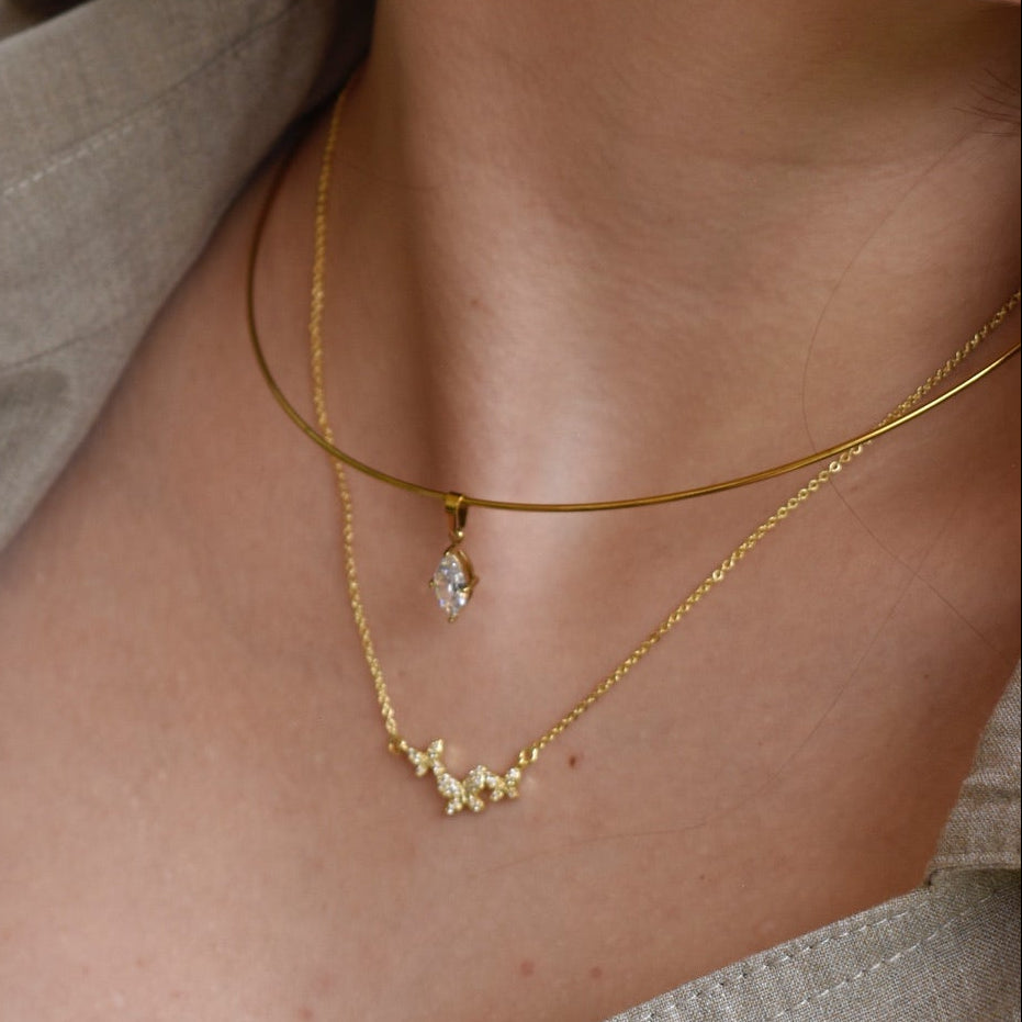 ELINA BUTTERFLIES NECKLACE