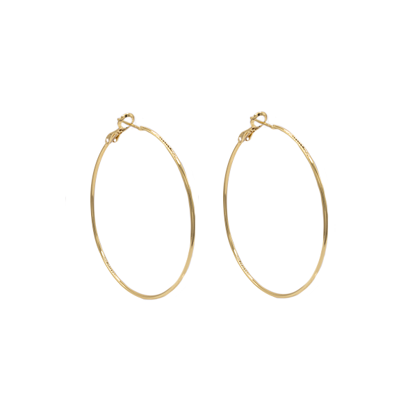 ZOE BIG HOOPS