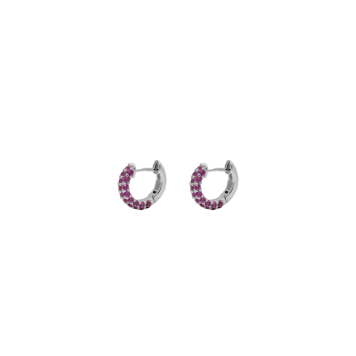 ZARA PINK HOOPS