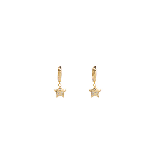 PEACH STAR HOOPS