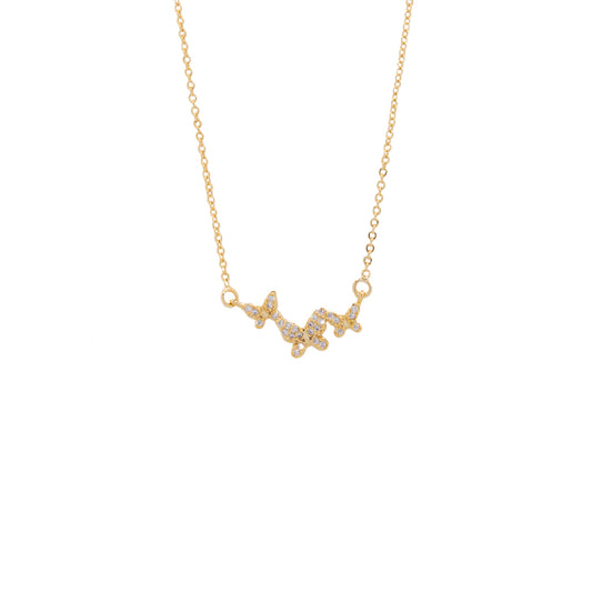 ELINA BUTTERFLIES NECKLACE